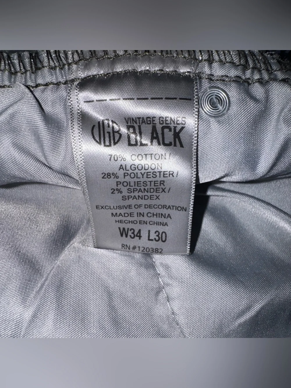 Vintage Genes Black vgb vintage